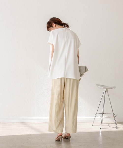 RIVE DROITE（リヴドロワ）の「ヴィンテージワッシャーイージーパンツ（その他パンツ・レディース・ベージュ/グレー・38/36）」の6枚目の写真