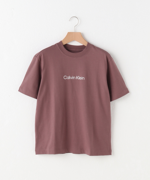【セール】【Calvin Klein / カルバン クライン】SS STANDARD LOGO W TEE(Tシャツ/カットソー)|Calvin Klein(カルバン・クライン)