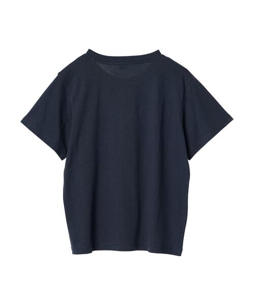 AMERICAN HOLIC(アメリカンホリック)の「アルファベット TEE①(Tシャツ/カットソー・レディース・オフホワイト/ネイビー・M/L)」の14枚目の写真