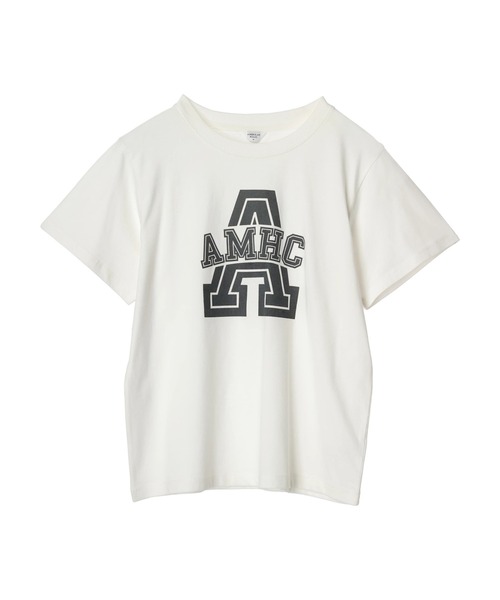 AMERICAN HOLIC(アメリカンホリック)の「アルファベット TEE①(Tシャツ/カットソー・レディース・オフホワイト/ネイビー・M/L)」の22枚目の写真