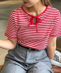 CIAOPANIC | マルチWAYボーダーリンガーTee(Tシャツ/カットソー)