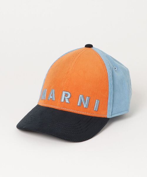 【購入レシート有】マルニ　帽子 参考上代59400円 国内正規 未使用品 MARNI 24AW ロゴ刺繍