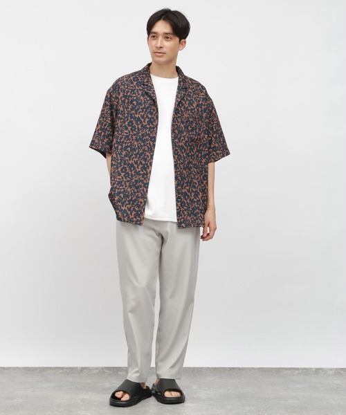 LAKOLE（ラコレ）の「アソートジャガードプリントシャツ / 121835（シャツ/ブラウス・メンズ・オレンジ/グリーン/グレー・MEDIUM/LARGE）」の6枚目の写真