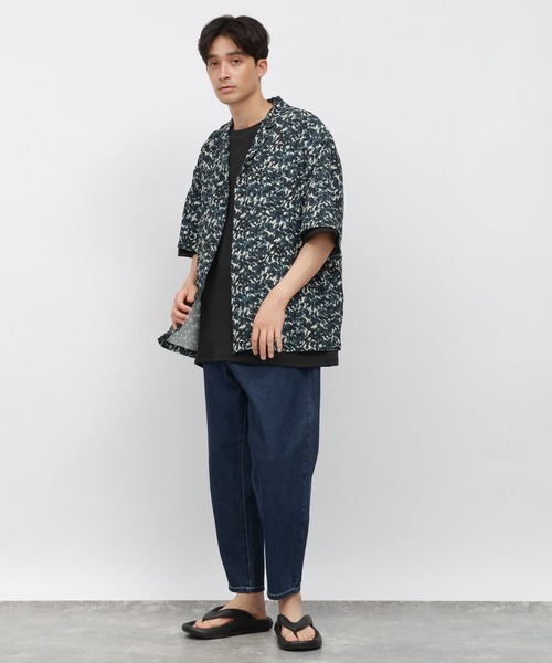 LAKOLE（ラコレ）の「アソートジャガードプリントシャツ / 121835（シャツ/ブラウス・メンズ・オレンジ/グリーン/グレー・MEDIUM/LARGE）」の8枚目の写真