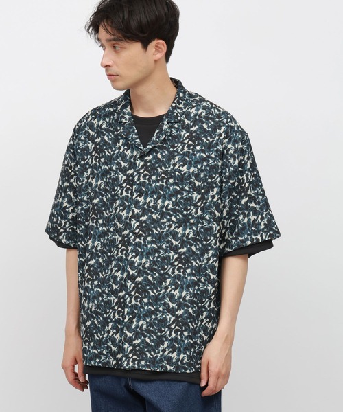 LAKOLE（ラコレ）の「アソートジャガードプリントシャツ / 121835（シャツ/ブラウス・メンズ・オレンジ/グリーン/グレー・MEDIUM/LARGE）」の9枚目の写真