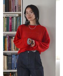 Ungrid | モヘヤ混シアーニット(ニット/セーター)