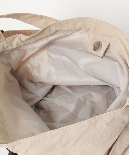 gossip！ロサンゼルス（ゴシップロサンゼルス）の「Y2K 大容量軽量トートバッグ カジュアル大容量ショルダーバッグ 大容量クロスボディバッグ トートバッグ（トートバッグ・レディース・ベージュ/ブラック・FREE）」の14枚目の写真