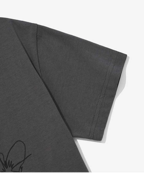 .KOM(ドットコム)の「A'GEM/9 × .kom 『FALLETT/ファレット』 NIGHT NERO CROP SHORT SLEEVE/ネロクロップショートスリーブ(Tシャツ/カットソー・レディース・チャコールグレー/ホワイト/ピンク・M)」の19枚目の写真