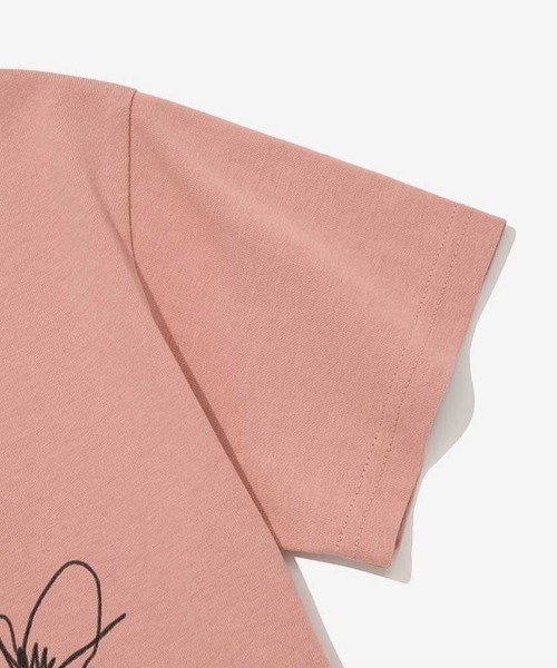 .KOM(ドットコム)の「A'GEM/9 × .kom 『FALLETT/ファレット』 NIGHT NERO CROP SHORT SLEEVE/ネロクロップショートスリーブ(Tシャツ/カットソー・レディース・チャコールグレー/ホワイト/ピンク・M)」の15枚目の写真