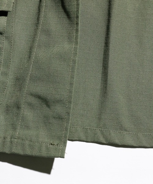 MILITARY(ミリタリー)の「【U.S MILITARY ユーエスミリタリー】 US ARMY JUNGLE FATIGUE JACKET 50/50 COMMERCIAL MODEL(ミリタリージャケット・メンズ・オリーブ/ブラック・MEDIUM/SMALL)」の10枚目の写真