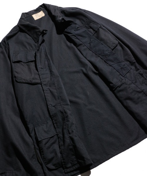 MILITARY(ミリタリー)の「【U.S MILITARY ユーエスミリタリー】 US ARMY JUNGLE FATIGUE JACKET 50/50 COMMERCIAL MODEL(ミリタリージャケット・メンズ・オリーブ/ブラック・MEDIUM/SMALL)」の18枚目の写真