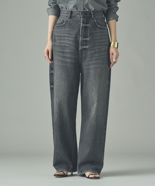 Curensology(カレンソロジー)/＜&RC＞ワイドルーズデニムパンツ