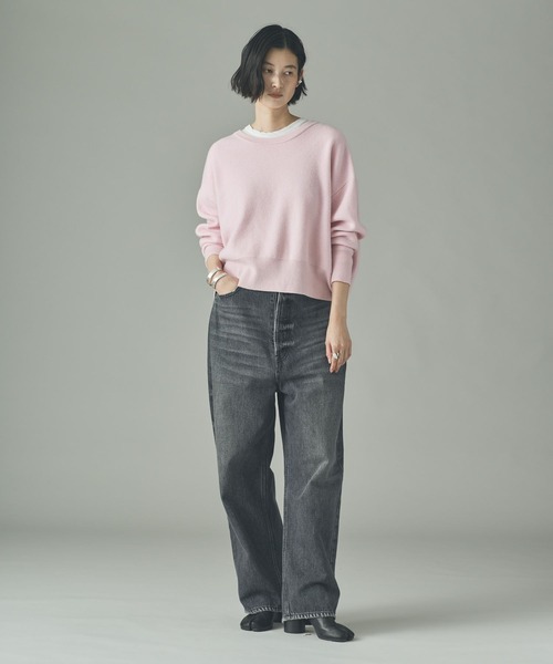 Curensology(カレンソロジー)/＜&RC＞ワイドルーズデニムパンツ