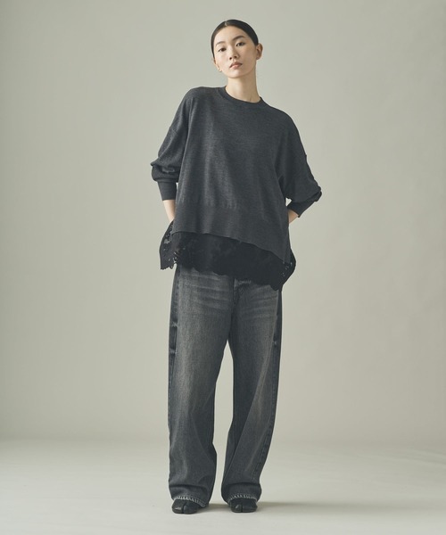 Curensology（カレンソロジー）/く&RC＞ワイドルーズデニムパンツ Curensology｜<&RC>スーパーワイドルーズデニム | Rakuten