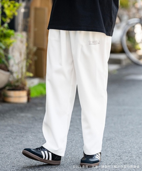 Rocky Monroe(ロッキーモンロー)の「アニメコラボ 転生したらスライムだった件 「リムル」イージーワイドスケーターパンツ(その他パンツ・メンズ・ホワイト/ブルーグレー/ブラック・M/L/XL)」の20枚目の写真