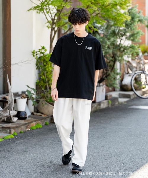 Rocky Monroe(ロッキーモンロー)の「アニメコラボ 転生したらスライムだった件 「リムル」イージーワイドスケーターパンツ(その他パンツ・メンズ・ホワイト/ブルーグレー/ブラック・M/L/XL)」の21枚目の写真