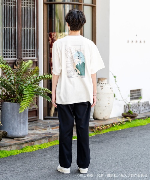 Rocky Monroe(ロッキーモンロー)の「アニメコラボ 転生したらスライムだった件 「リムル」イージーワイドスケーターパンツ(その他パンツ・メンズ・ホワイト/ブルーグレー/ブラック・M/L/XL)」の18枚目の写真