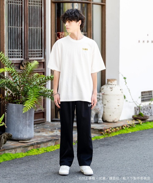 Rocky Monroe(ロッキーモンロー)の「アニメコラボ 転生したらスライムだった件 「リムル」イージーワイドスケーターパンツ(その他パンツ・メンズ・ホワイト/ブルーグレー/ブラック・M/L/XL)」の16枚目の写真