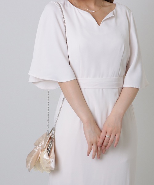 Lace Ladies(レースレディース)の「ビッグリボン コンパクト パーティー がま口 ハンドバッグ(クラッチバッグ・レディース・ホワイト/グレー/ブラック/ベージュ・FREE)」の18枚目の写真
