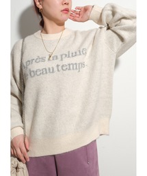 メランジロゴニットTOPS