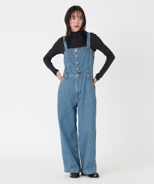 Levi's（リーバイス）の「Levi's/リーバイス DREA ジャンプスーツ ミディアムインディゴ CAUSE AND EFFECT（つなぎ/オールインワン・レディース・インディゴブルー・M/S/XS）」の17枚目の写真