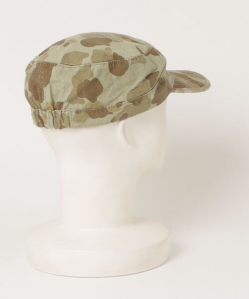 MILITARY（ミリタリー）の「【Military Reproduts　ミリタリーリプロダクツ】USタイプ ファティーグキャップ（キャップ・メンズ・カモフラージュ/ベージュ系・FREE）」の7枚目の写真