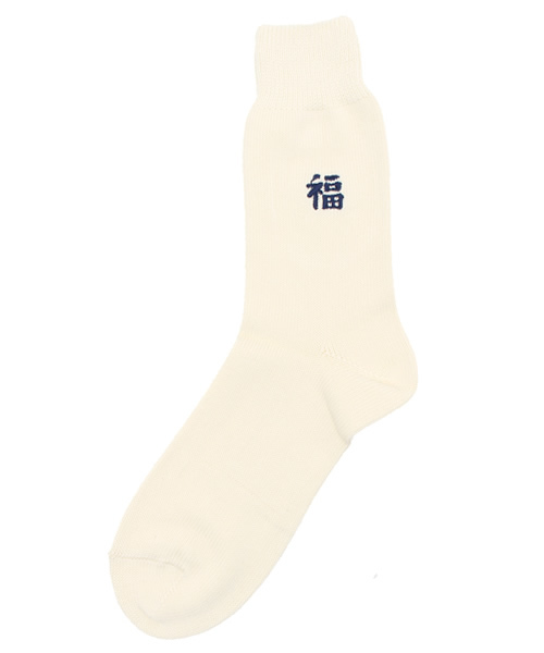 CIAOPANIC（チャオパニック）の「【Ciaopanic】　TIGER&FORTUNE（ソックス/靴下・メンズ・ミント/ホワイト・FREE）」の2枚目の写真