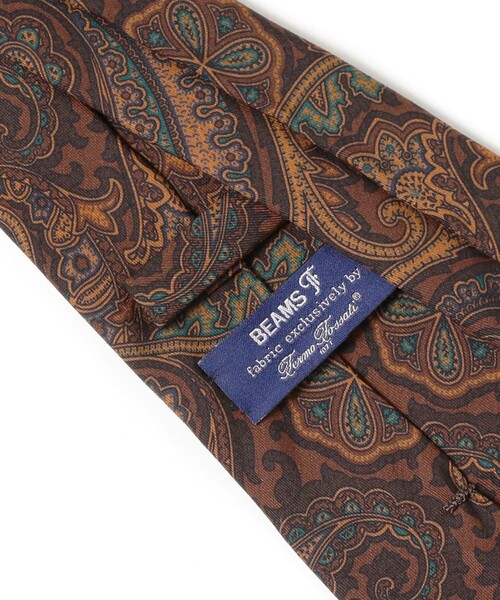 BEAMS F（ビームスエフ）の「Fermo Fossati ウール シルク ペイズリー