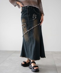 DISPARK/ヴィンテージマーメイドデニムスカート