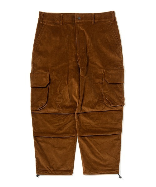 430（フォーサーティ）の「mp12671-CORD CARGO PANTS カーゴパンツ（カーゴパンツ・メンズ・ブラック/カーキ/アイボリー/ブラウン・0/1/2/3）」の3枚目の写真