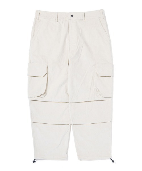 430（フォーサーティ）の「mp12671-CORD CARGO PANTS カーゴパンツ（カーゴパンツ・メンズ・ブラック/カーキ/アイボリー/ブラウン・0/1/2/3）」の17枚目の写真