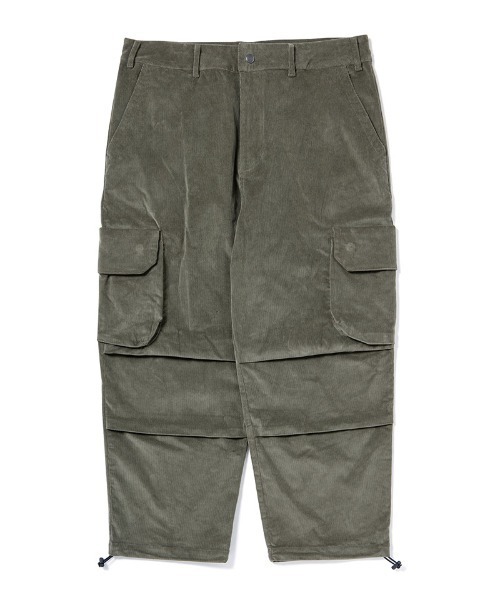 430（フォーサーティ）の「mp12671-CORD CARGO PANTS カーゴパンツ（カーゴパンツ・メンズ・ブラック/カーキ/アイボリー/ブラウン・0/1/2/3）」の19枚目の写真