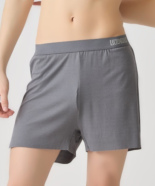 BODY WILD（ボディーワイルド）の「BODY WILD/ボディワイルド フィットトランクス まったく新しい未体験パンツ（ボクサーパンツ・メンズ・ブラウン/サックスブルー/ブラック/ダークブルー/グレー/レッド系その他/ブルー系その他・MEDIUM/LARGE）」の2枚目の写真
