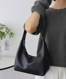 フェイクレザーワンハンドルバッグ 韓国風