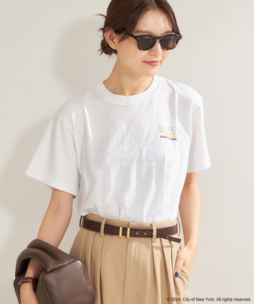 plage（プラージュ）の「NYC ロゴTシャツ 4（Tシャツ/カットソー・レディース・ホワイト・FREE）」の21枚目の写真
