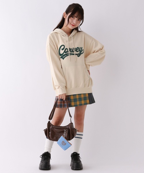 セール】ベロアワッペンフーディ（パーカー）｜repipi armario（レピピ