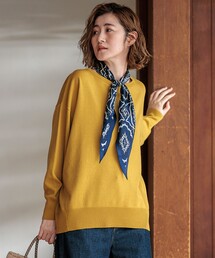 ミックスカラーオーバーニット ユニセックス カラーニット[品番