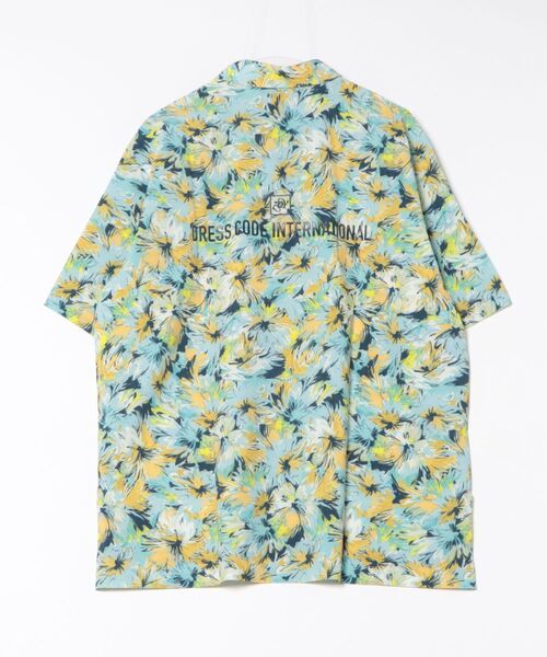 ZOY（ゾーイ）の「MENS ドライフラワープリント 半袖シャツ（シャツ/ブラウス・メンズ・ワイン系/スカイブルー・X-LARGE/LARGE/MEDIUM/SMALL）」の11枚目の写真