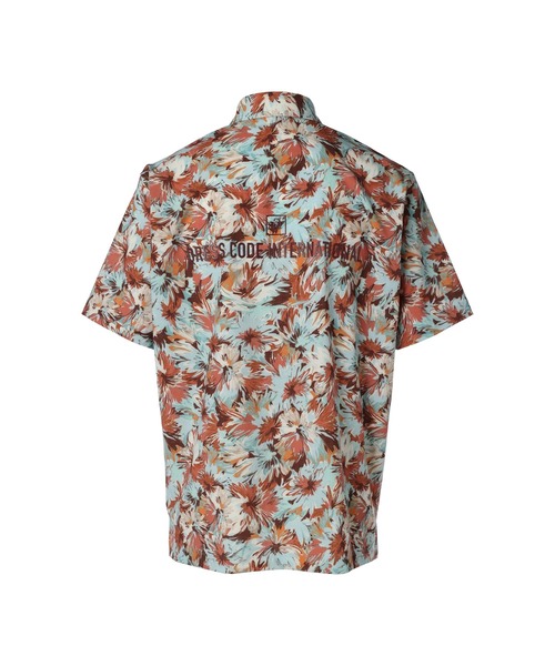 ZOY（ゾーイ）の「MENS ドライフラワープリント 半袖シャツ（シャツ/ブラウス・メンズ・ワイン系/スカイブルー・X-LARGE/LARGE/MEDIUM/SMALL）」の10枚目の写真