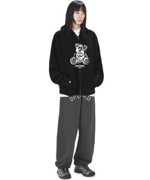 OY/オーワイ』 SPRAYED ODOLLY HOODIE ZIP UP/スプレーオードリー