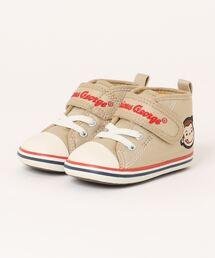 CONVERSE | onverse コンバース BABY ALL STAR N WP V-1 / OSARUNOGEORGE ベビーシューズ ストラップ(ベビーオールスターNWPV-1/おさるのジョージ)(スニーカー)