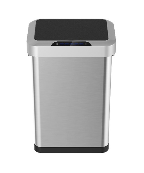 GLOBAL FORME CONCRETE(グローバルフォルムコンクリート)の「【EKO】ホライゾン センサービン 45L(ダストボックス・レディース・ホワイト/シルバー・FREE)」の4枚目の写真