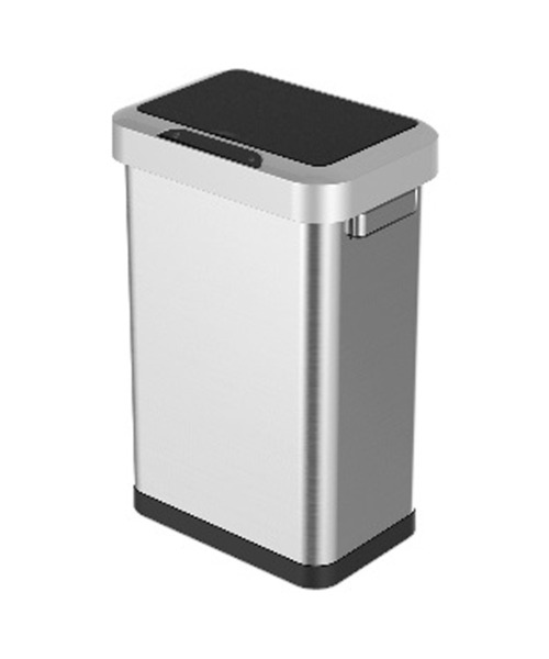 GLOBAL FORME CONCRETE(グローバルフォルムコンクリート)の「【EKO】ホライゾン センサービン 45L(ダストボックス・レディース・ホワイト/シルバー・FREE)」の5枚目の写真