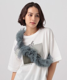 BAYFLOW | ラッフルストール付け襟(付け襟)