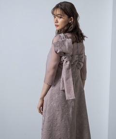 【kaene】formformaWEB限定 アシンメトリー チュールドレス/結婚式/パーティー/クルージング