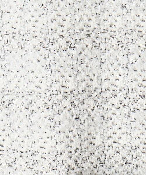 【セール】【洗える／ツイード柄／着回し◎】すっきり細見え、表情ゆたかなニットジレ（ベスト）｜COUP DE CHANCE（クードシャンス）