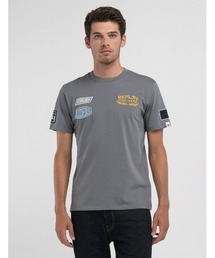 ヘビーピュアコットンジャージーモトクロスTシャツ
