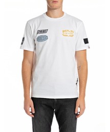 ヘビーピュアコットンジャージーモトクロスTシャツ