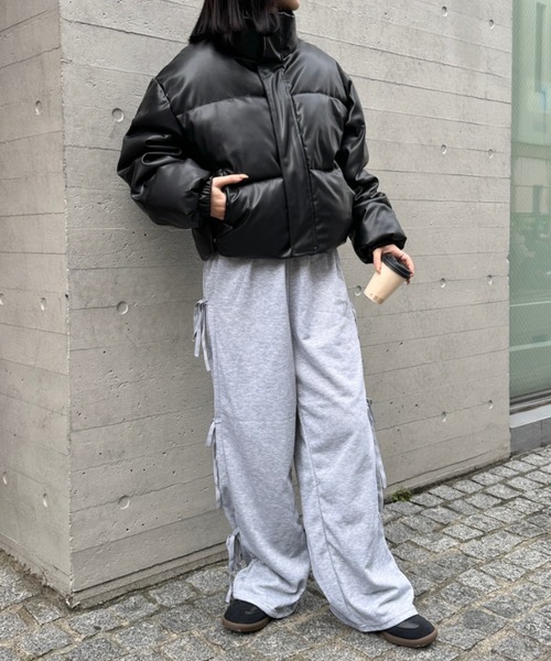 Mistreass Poodle FurRibbonShort blouson