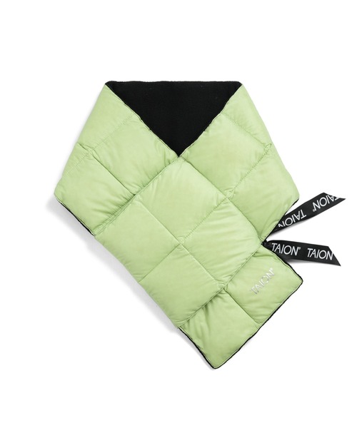 TAION（タイオン）の「【TAION(タイオン)】〈グッズ〉ベーシック ダウンマフラー（マフラー・メンズ・バーガンディー/ベージュ系1/チャコールグレー/キャメル/パープル/ダークオリーブ/ブラック/レモンイエロー/ダークグリーン/チョコ/ライトブルー/ミント/ネイビー系6/ベージュ/ラベンダー/グリーン系その他2/ダークグリーン系/ブラック系3/オレンジ/ブラウン系1/オリーブ/レオパード/ダークパープル/サンドベージュ/ライム/オフホワイト/グレー/ライトグレー/ダークネイビー/チャコール/カーキ/レッド系その他7/ブラック系その他3/その他9/ベージュ系4/ベージュ系5/ブルー系その他/ネイビー/その他8・ONESIZE）」の20枚目の写真